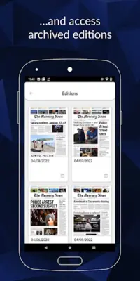The Mercury News e-Edition android App screenshot 5